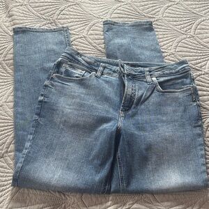 Silver Jeans Women's Straight Leg Blue Denim